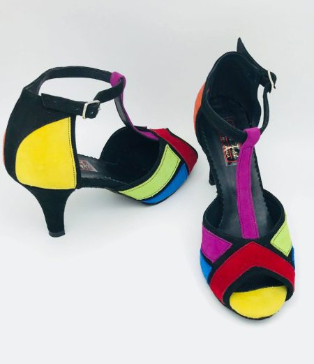 Sandale Geometry Leather Pieces